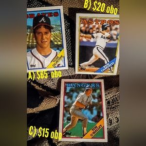 Vintage baseball cards